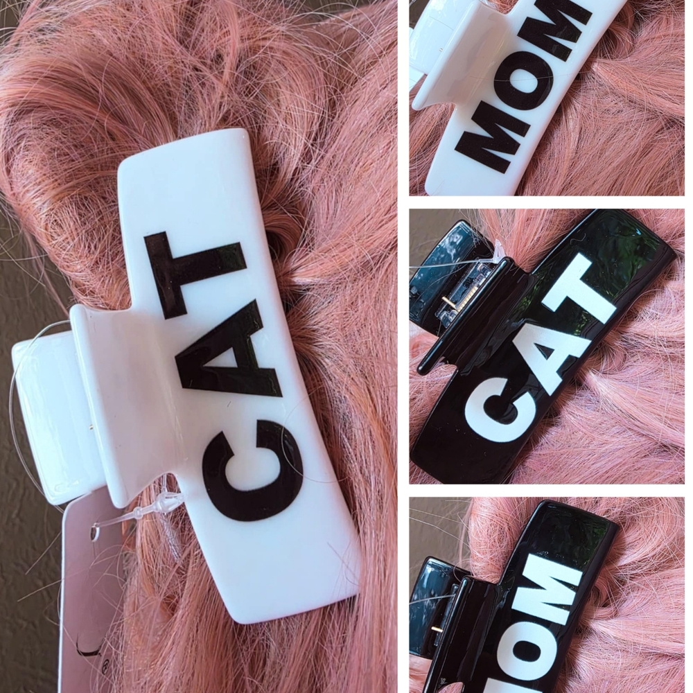 Cat Mom Claw Clip